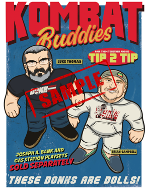 Kombat Buddies Autographed Poster