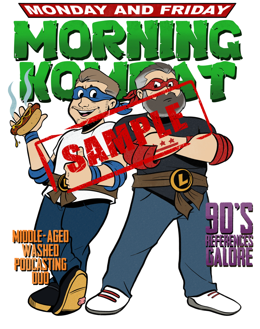 TMNT Autographed Poster